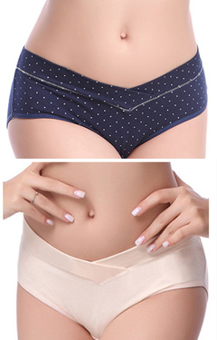 กางเกงในคนท้องแบบเอวต่ำ ผ้านิ่ม ใส่สบาย